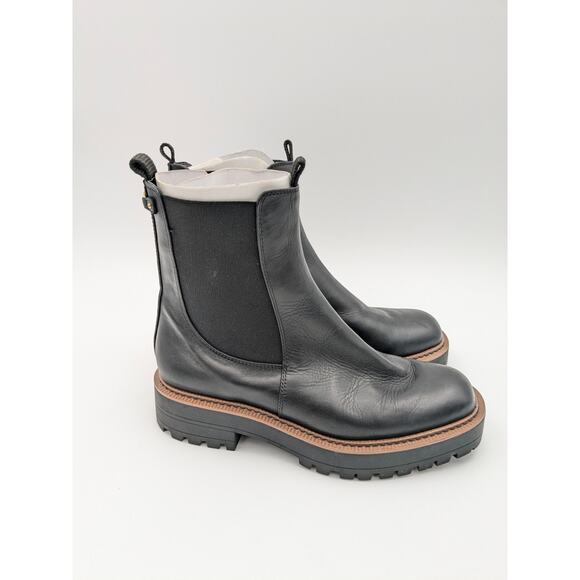 Sam Edelman LAGUNA CHELSEA BOOTS Women's size US8.5 Black - Picture 4 of 11